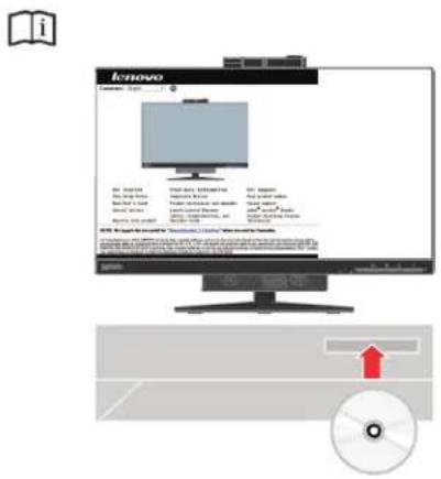 LENOVO ThinkCentre Tiny-In-One 24 Gen 3 - Connecting cables - 6