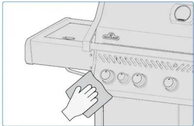 Napoleon Rogue XT 525 SIB - Outside Grill Surface - 3