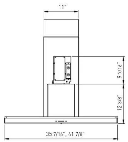 Zephyr Luce Island ZLC-E42BS - AVERTISSEMENT DE RISQUE D'INCENDIE - 5
