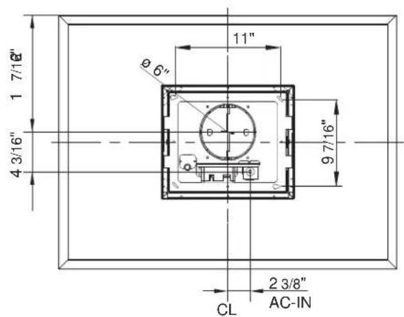 1 7/16" 4 3/16" 9.6" 11" 9 7/16" 2 3/8" CL AC-IN