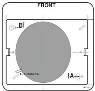 FRONT B Cathedral Shaded Area A