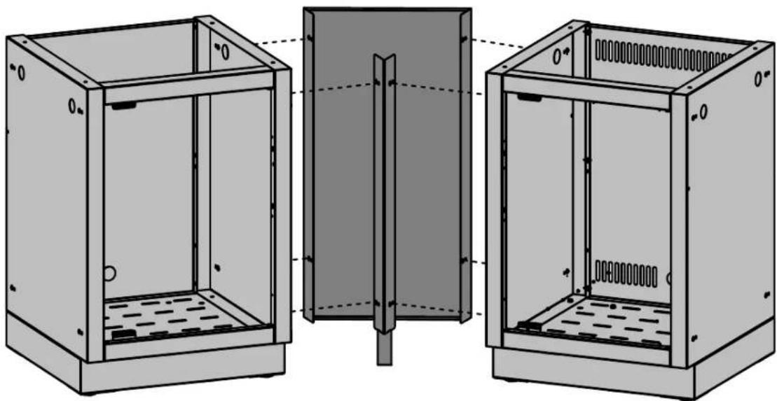 Napoleon IM-UGC665 - IM-45T RACCORDEMENT DE CABINETS À 45 DEGRÉS - 3