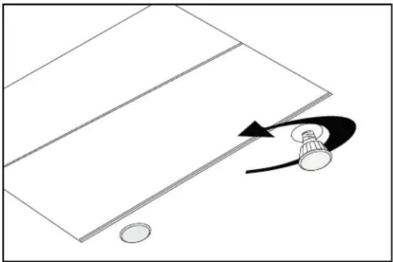 Zephyr AK1100S - REPLACING LIGHT BULBS - 1