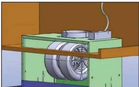 Zephyr ZPIE36AG290 - CONVERSION VERTICALE D'UN CONDUIT CIRCULAIRE HORIZONTAL DE 6 PO - 12