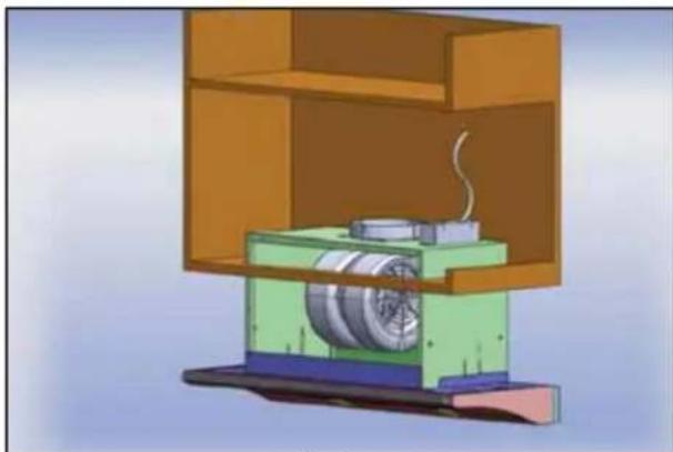 Zephyr ZPIE36AG290 - 6" ROUND VERTICAL TO HORIZONTAL DUCTING CONVERSION - 4