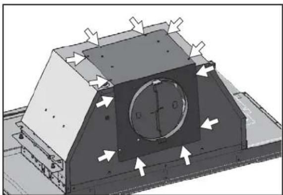Zephyr ZPIE36AG290 - CONVERSION VERTICALE D'UN CONDUIT CIRCULAIRE HORIZONTAL DE 6 PO - 3