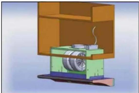 Zephyr ZPIE36AG290 - CONVERSION VERTICALE D'UN CONDUIT CIRCULAIRE HORIZONTAL DE 6 PO - 4