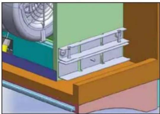 Zephyr ZPIE36AG290 - CONVERSION VERTICALE D'UN CONDUIT CIRCULAIRE HORIZONTAL DE 6 PO - 9