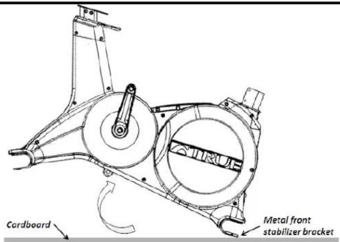 Cardboard Metal front stabilizer bracket