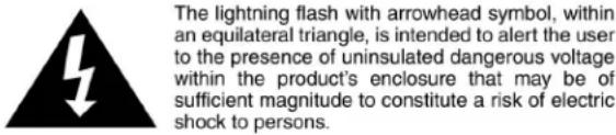 SONANCE Patio SR 2-125 - IMPORTANT SAFETY INFORMATION - 2