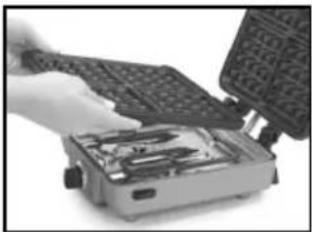 CUISINART WAF-300 - To insert plates - 2
