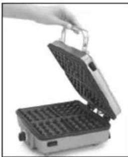 CUISINART WAF-300 - To insert plates - 1