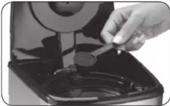 CUISINART PerfecTemp DCC-3200 - Add the ground coffee - 1