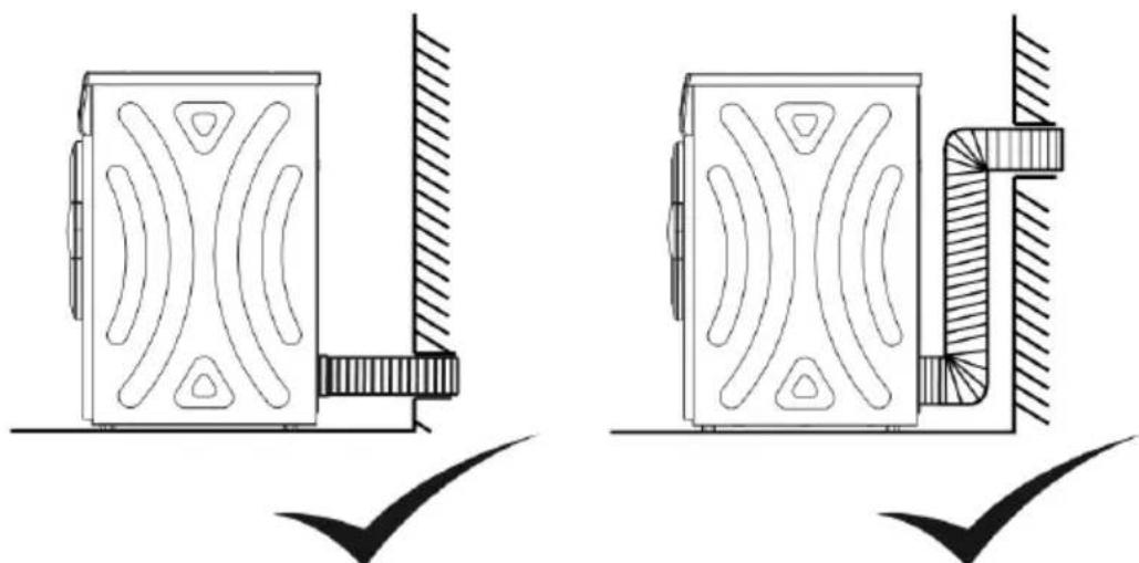 ElectriQ eiQFFSTD7 - FITTING THE VENT PIPE - 1