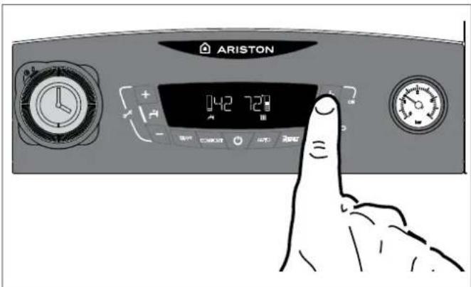 ARISTON 042 728 + - 1/4 + - 3/5 + - COMX 0 WD 2400 三