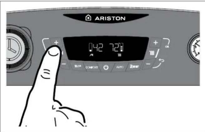ARISTON 142 721 A + - COM/INT AUTO OFF OK