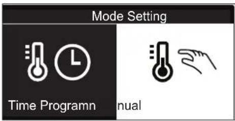 Mode Setting Time Programn nual