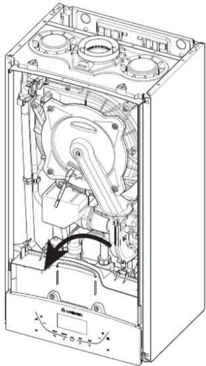 Ariston Thermo Alteas One Net - REMOVE ONLY THE SCREWS SHOWN IN THE PICTURE - 3