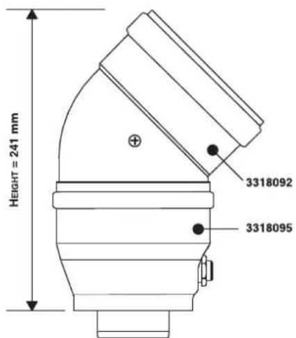 HEIGHT = 241 mm 3318092 3318095