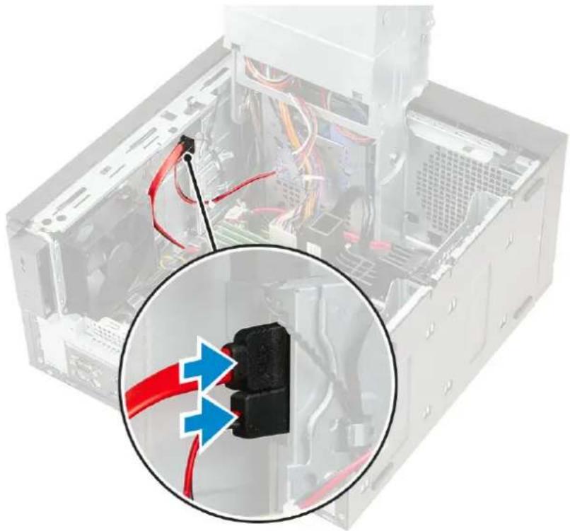 DELL Precision 363 - Installing the optical drive - 3