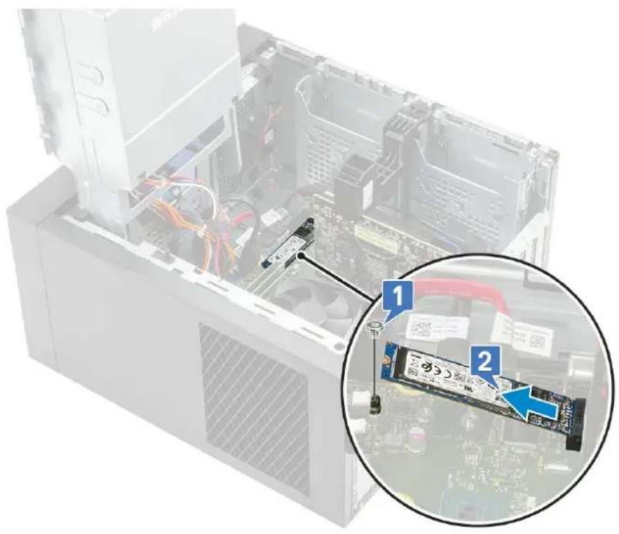 DELL Precision 363 - Removing the PCIe SSD card - 2