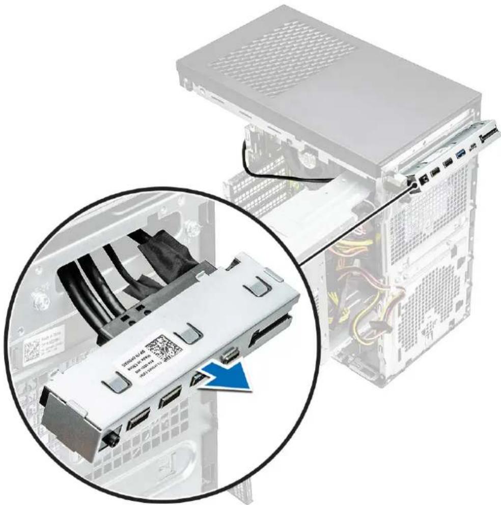 DELL Precision 363 - Removing the IO panel - 5