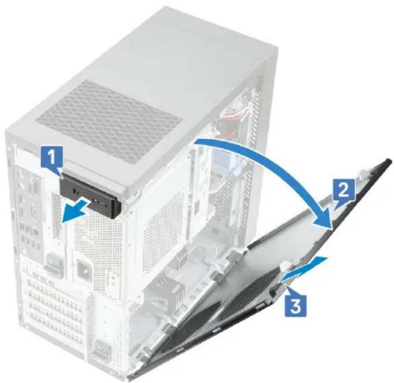 DELL Precision 363 - Removing the cover - 1