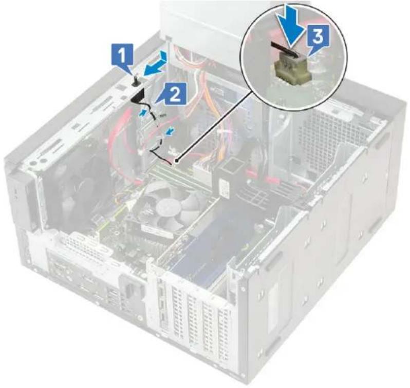 DELL Precision 363 - Installing intrusion switch - 1
