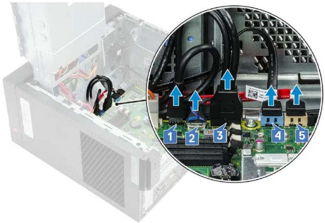 DELL Precision 363 - Removing the system board - 2