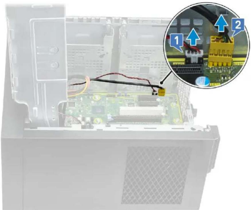 DELL Precision 363 - Removing the system board - 3
