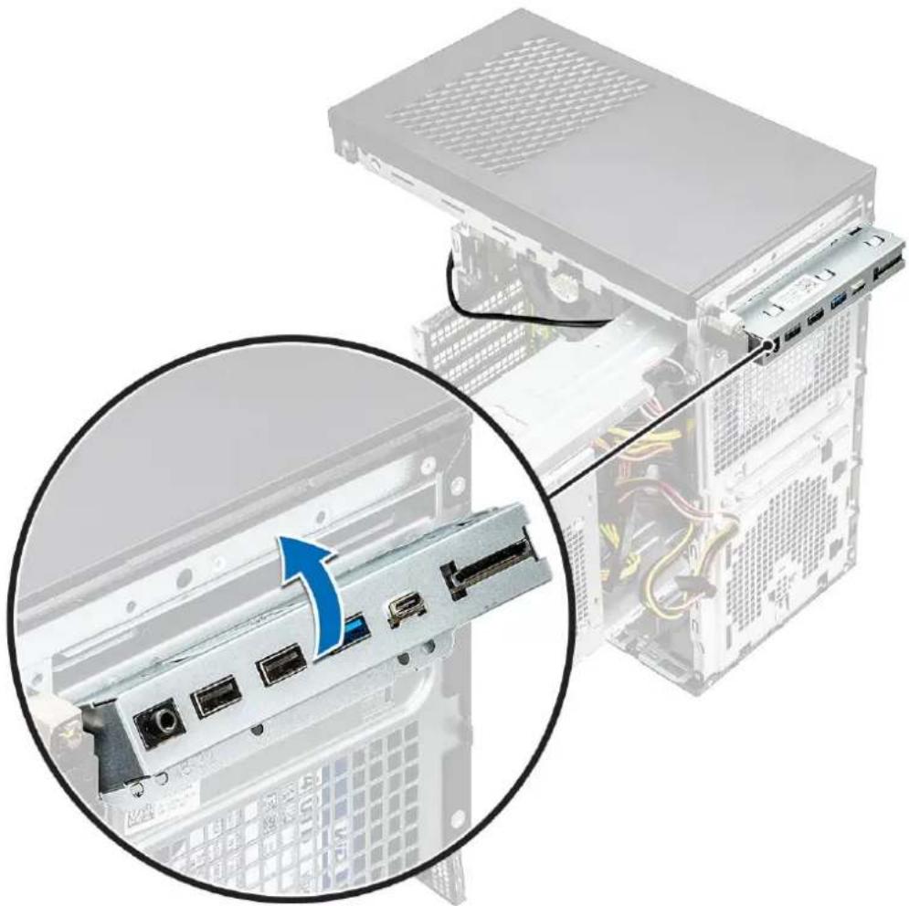 DELL Precision 363 - Removing the IO panel - 4