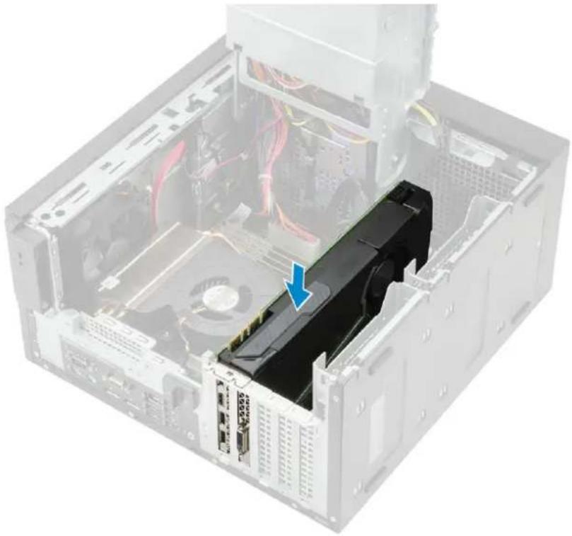 DELL Precision 363 - NOTE: Follow the same steps except step 2 to install the expansion card. - 1