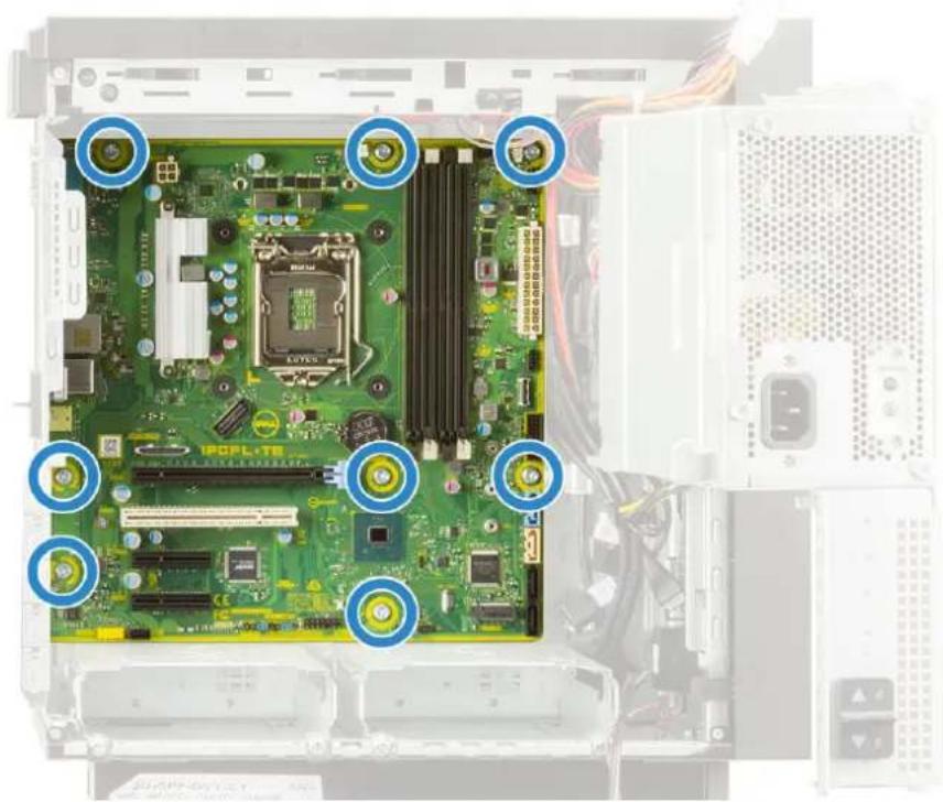 DELL Precision 363 - Removing the system board - 4