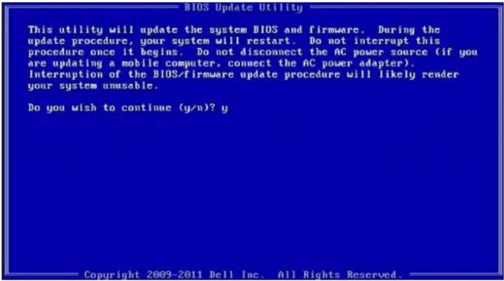 DELL OptiPlex 3070 - Updating your system BIOS using a USB flash drive - 2