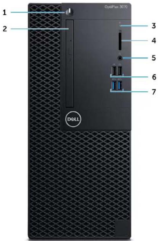 DELL OptiPlex 3070 - Front view - 1