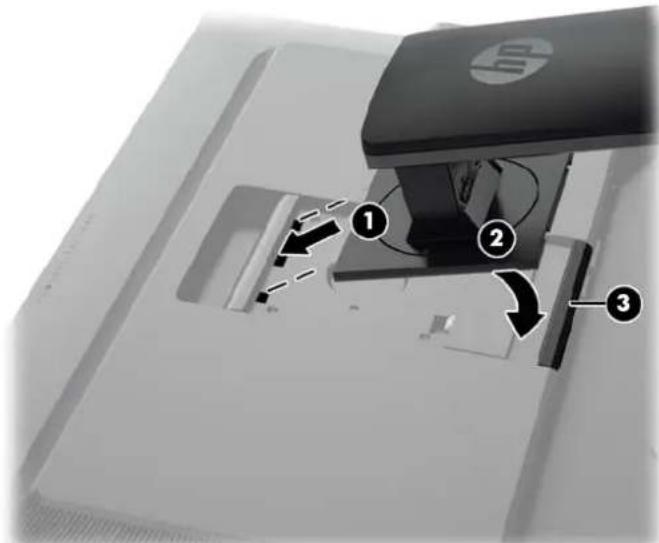 HP Z24i G2 - Installing the Stand - 2
