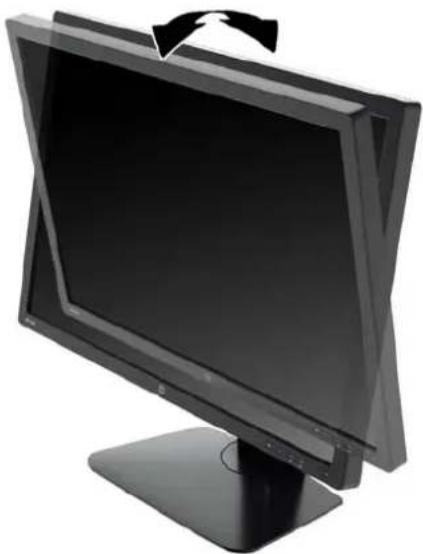 HP Z24i G2 - Adjusting the Monitor - 1