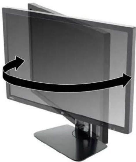 HP Z24i G2 - Adjusting the Monitor - 2