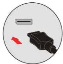 LENOVO ThinkVision X1 - Connecting and turning on your monitor - 6