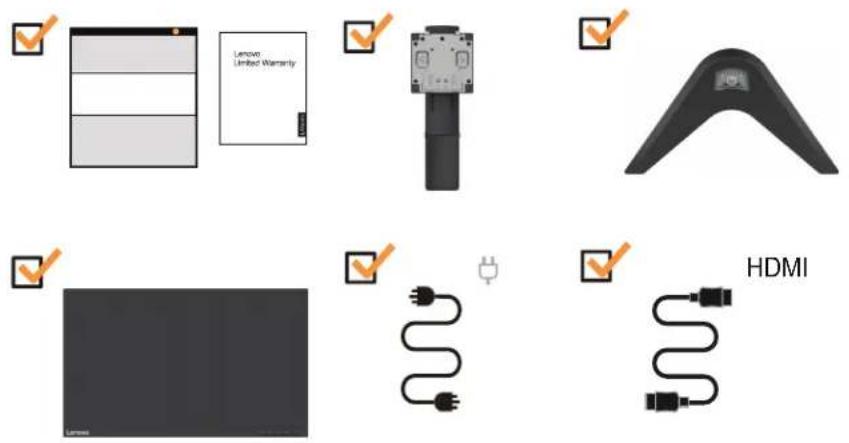 LENOVO G25-10 - Shipping contents - 1