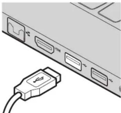 LENOVO V145 - Connecting USB device - 1