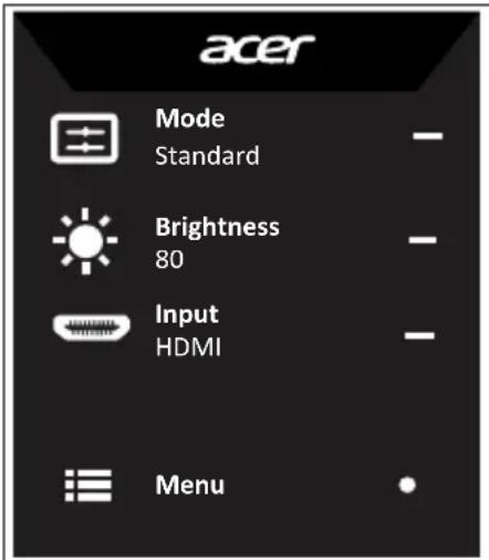 ACER KA272A - Main page - 1