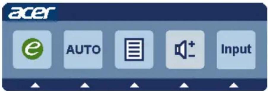 ACER KA240HQ - USER CONTROLS - 3