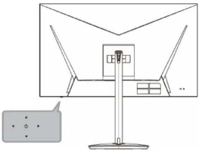ACER Nitro XZ272P - Users controls - 1
