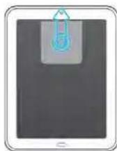 HP TouchPad - T1. Throw all open applications off the top of the screen - 1