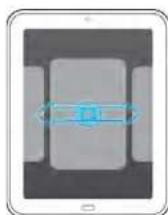 HP TouchPad - Move among cards and stacks - 1