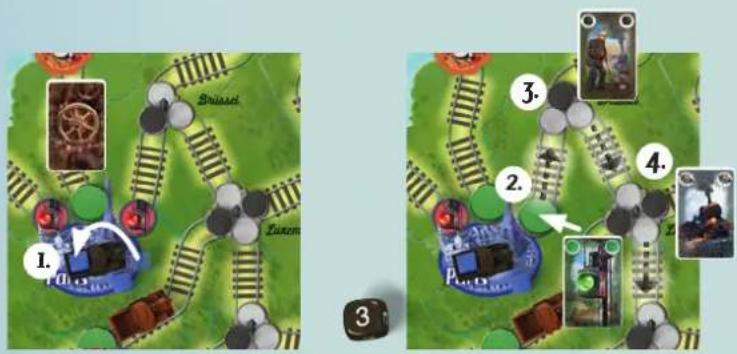 Kosmos Switch & Signal - BEISPIEL FÜR EINEN SPIELZUG - 2
