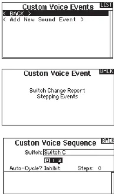 SPEKTRUM DX20 - Stepping Events - 1