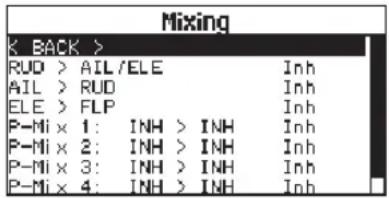 SPEKTRUM DX20 - Mixing - 1