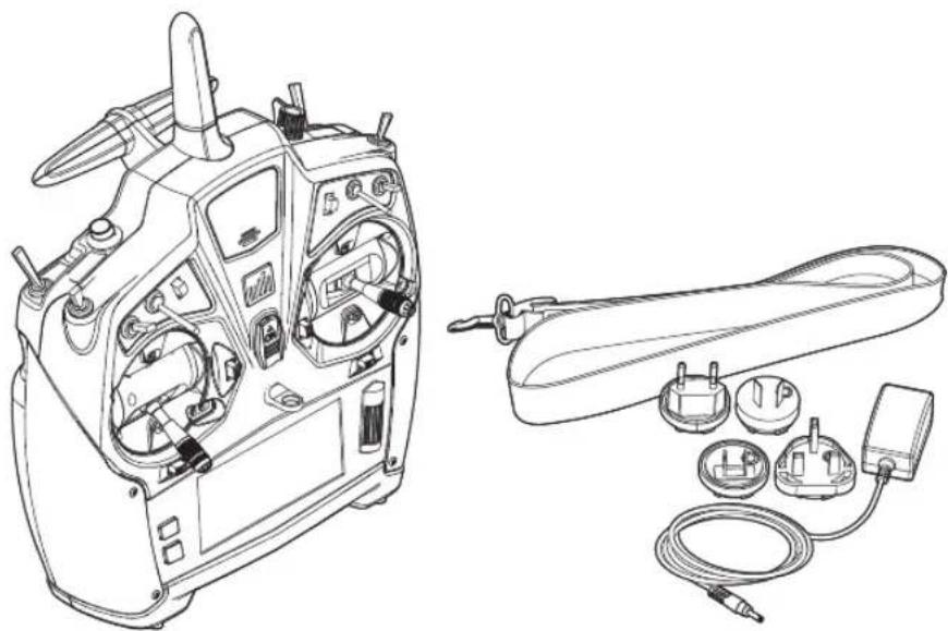 SPEKTRUM DX20 - BOX CONTENTS - 1